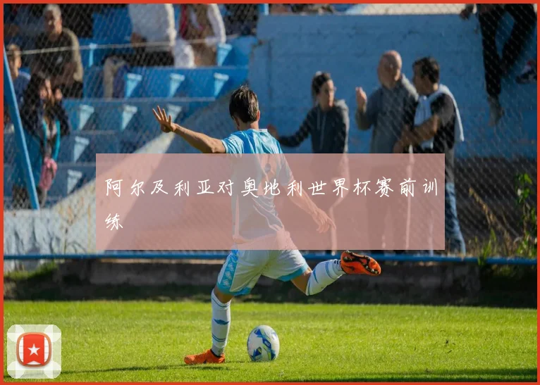 阿尔及利亚对奥地利世界杯赛前训练