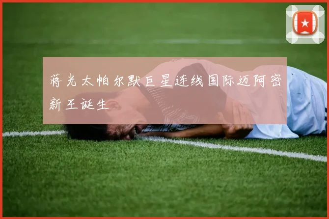 蒋光太帕尔默巨星连线国际迈阿密新王诞生